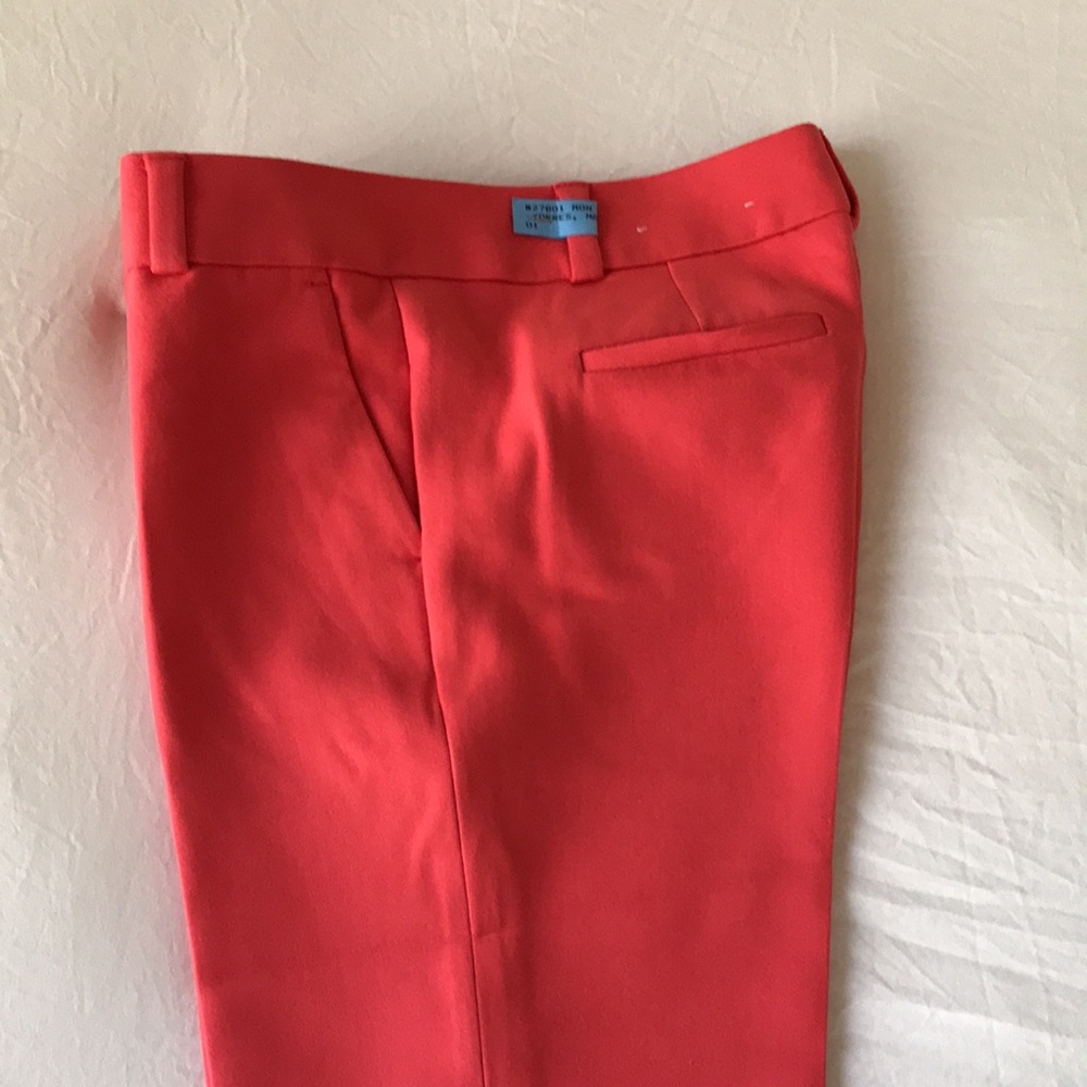 Beautiful Melon Colored Loft Slacks - image 4
